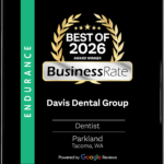 BusinessRate Best of 2026 Award — Best Dentist in Parkland, Tacoma WA