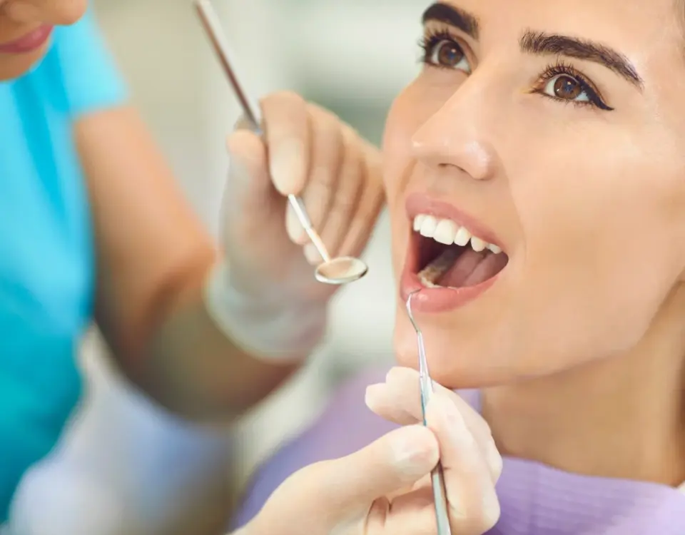 Patient receiving deep cleaning treatment at Davis Dental Group in Tacoma WA
